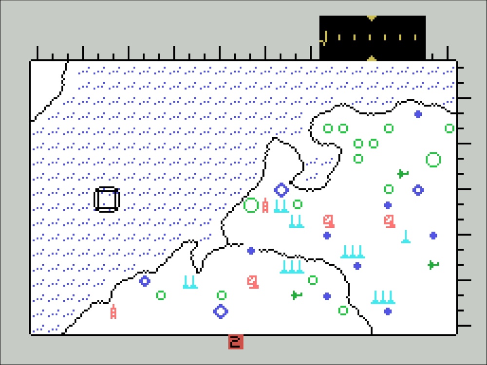 Gameplay of Dam Busters for Colecovision
